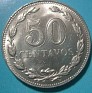 50 Centavos Argentina 1941 KM# 39. Uploaded by Granotius
